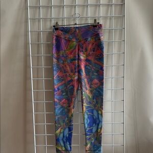 Colorful Abstract Women’s Brasi Leggings Size Small